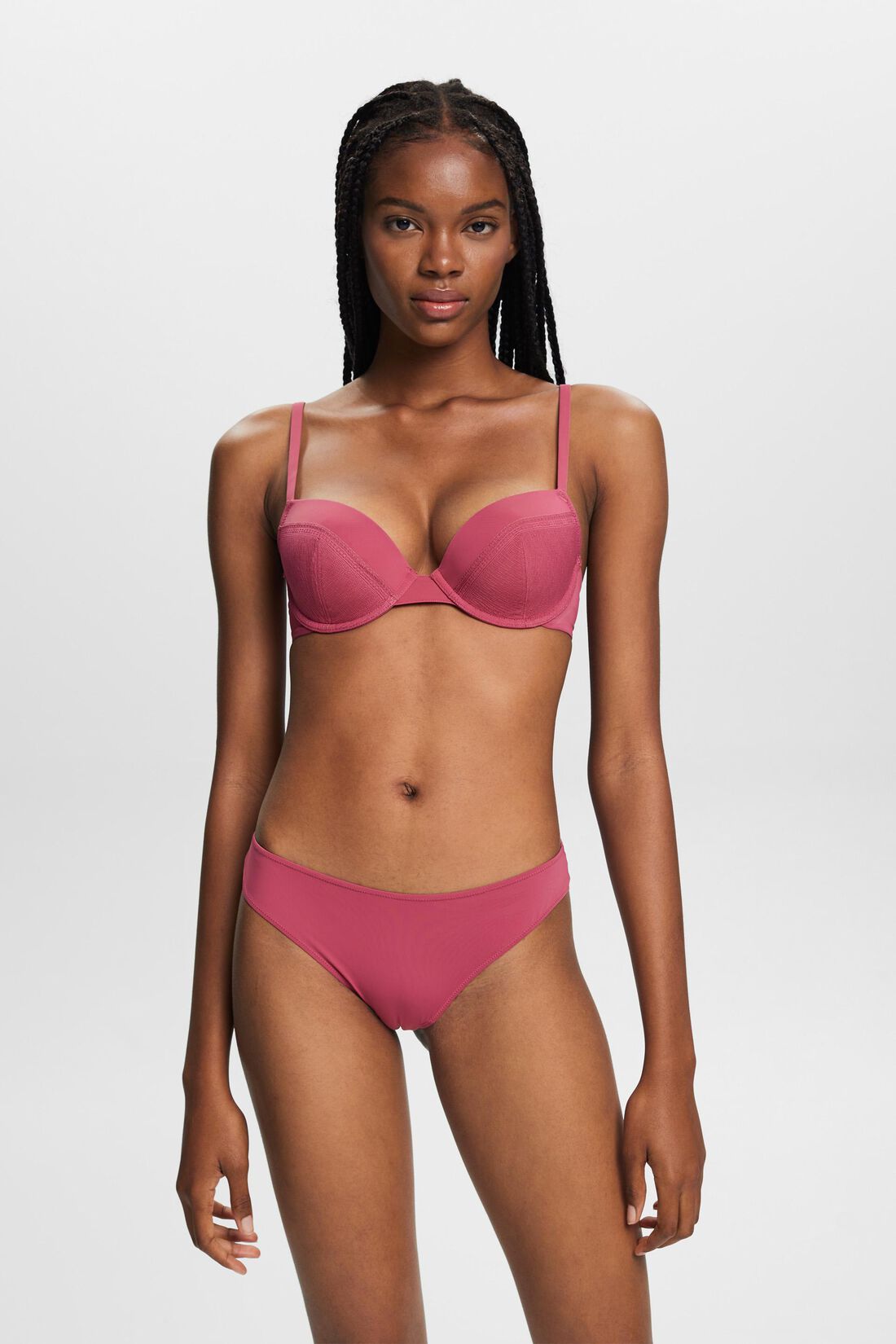 Recycelt: Hipster-Slip mit Spitze