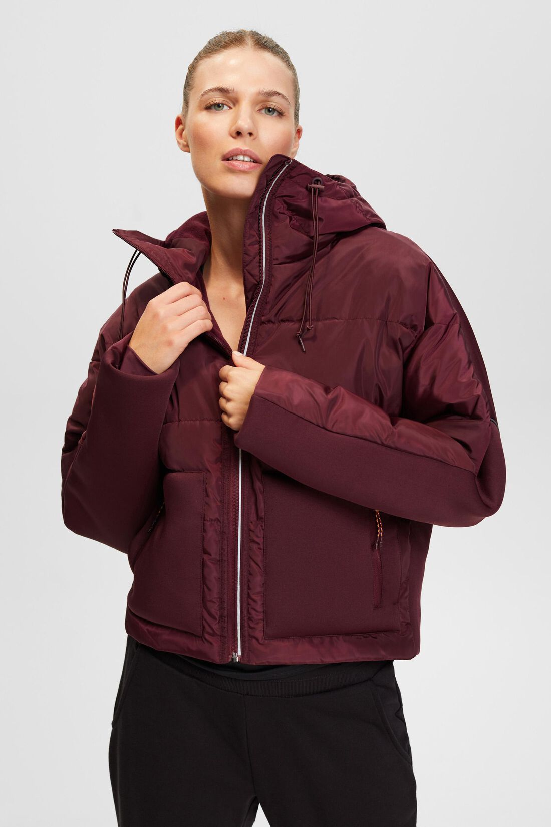 Hybrid-Pufferjacke
