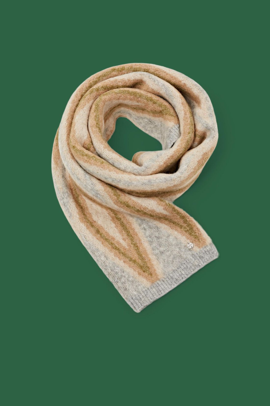 Schal aus Wolle-Mohair-Mix