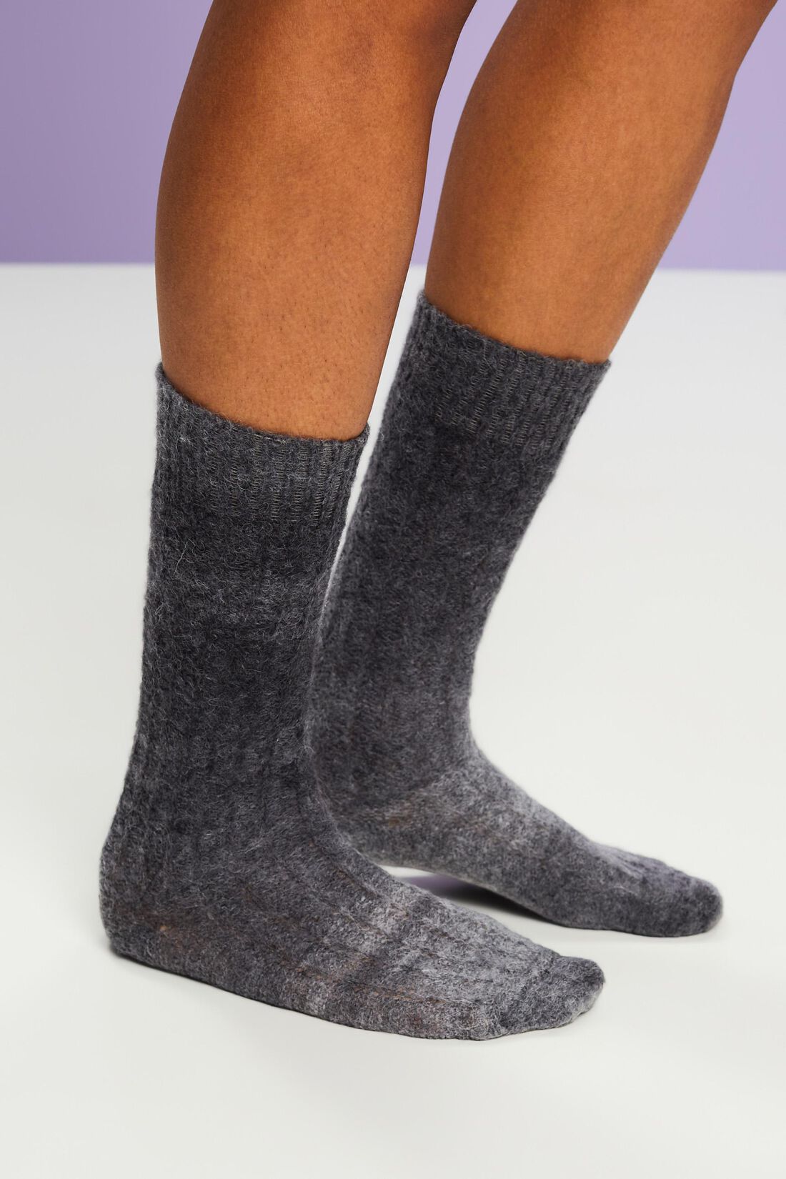 Socken aus Wolle-Alpaka-Mix