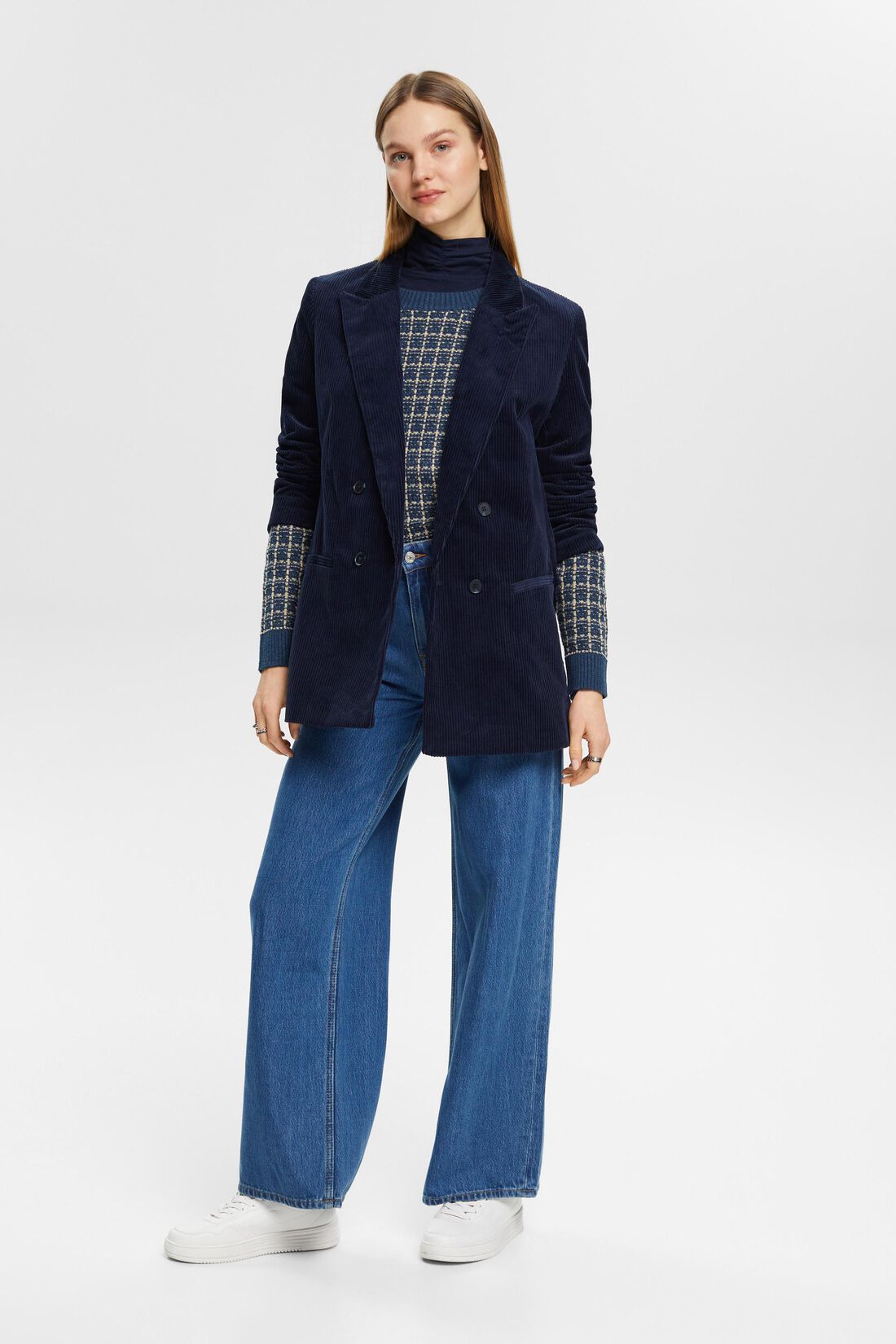 Jeans mit weitem Bein
