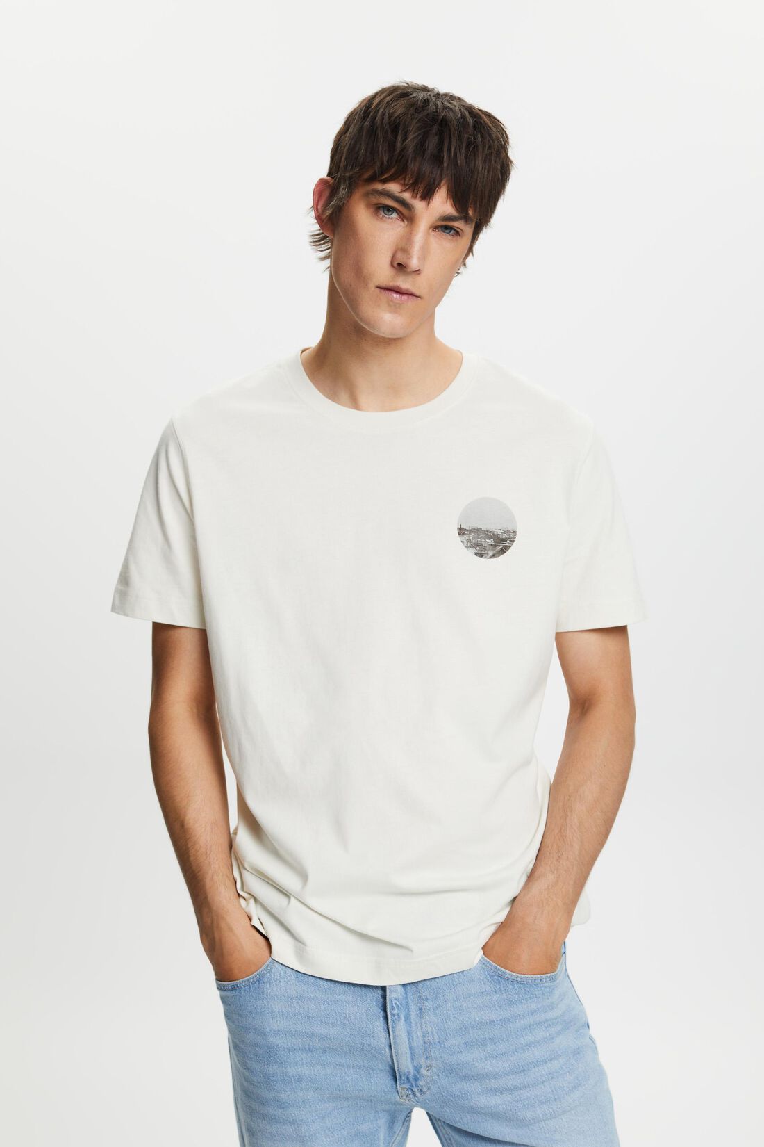 T-Shirt mit Print auf Vorder- und R&uuml;ckseite