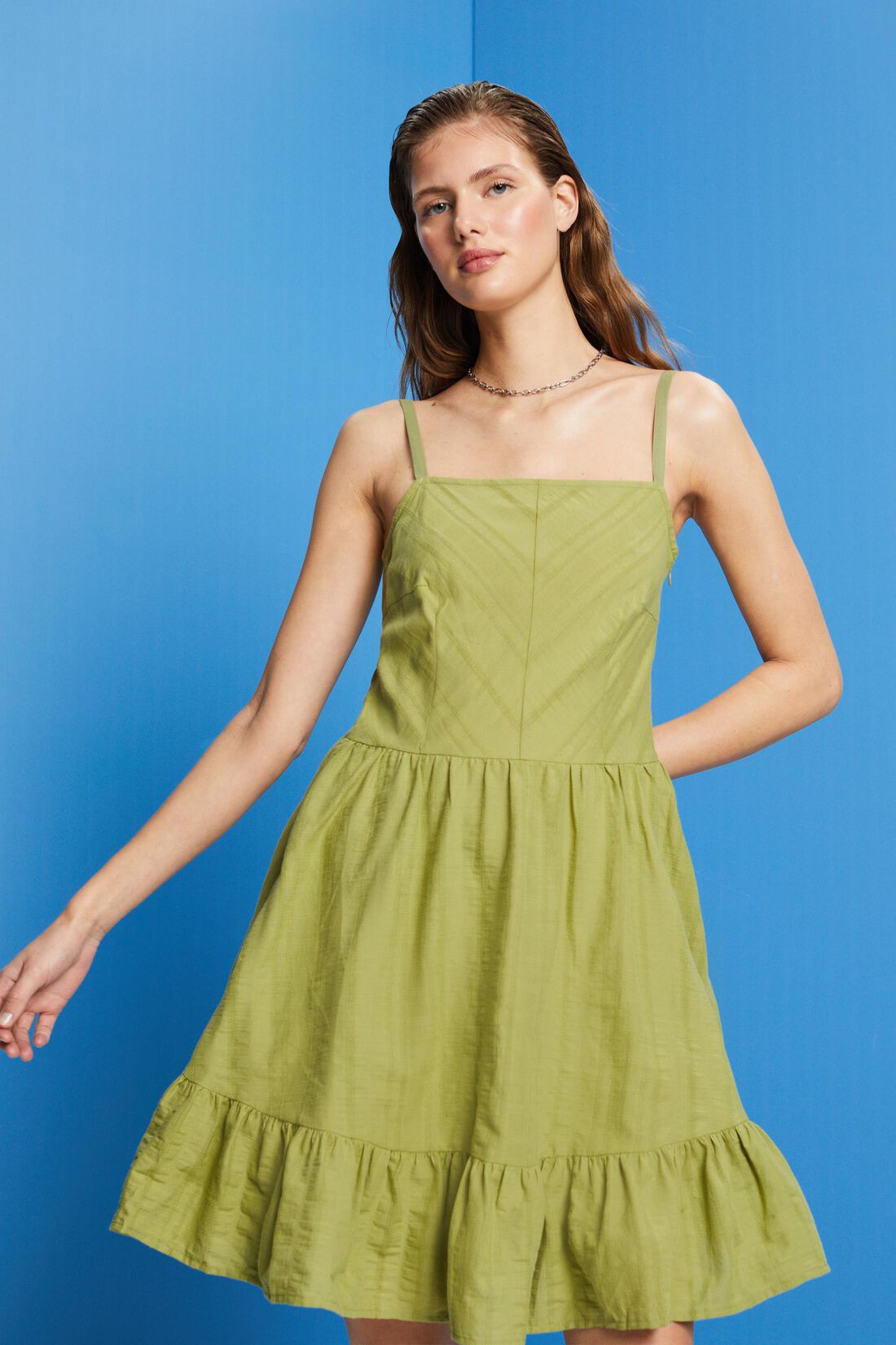 Minikleid aus Baumwolle