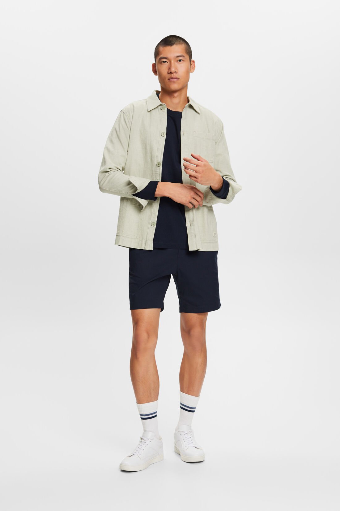 Langarm-Top aus Jersey, 100 % Baumwolle