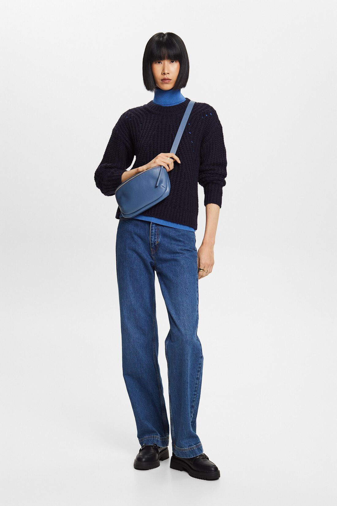 Rippstrickpullover