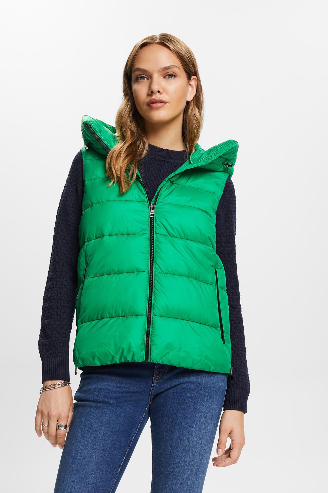 Recycelt: Steppweste