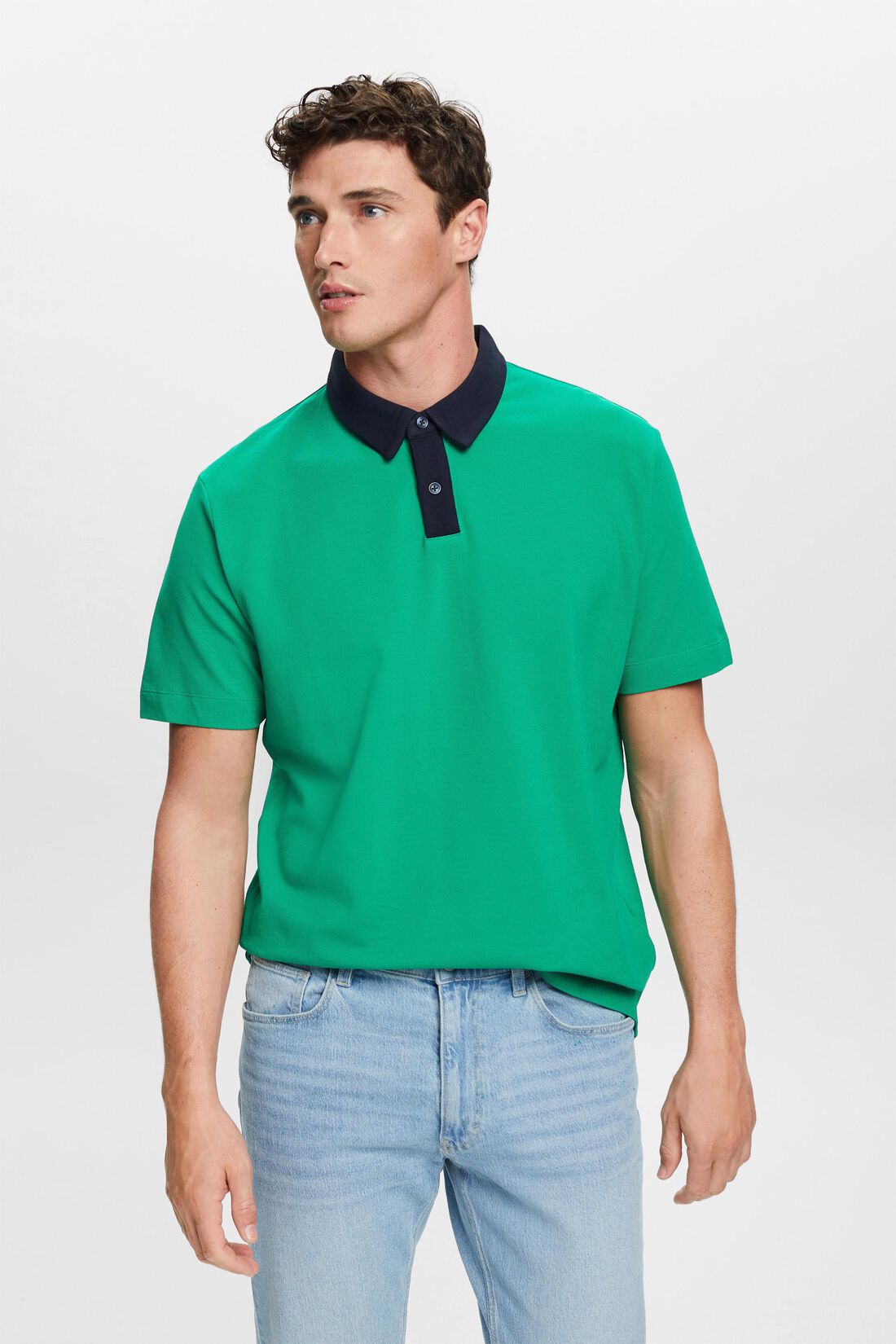 Poloshirt aus Baumwoll-Piqu&eacute;