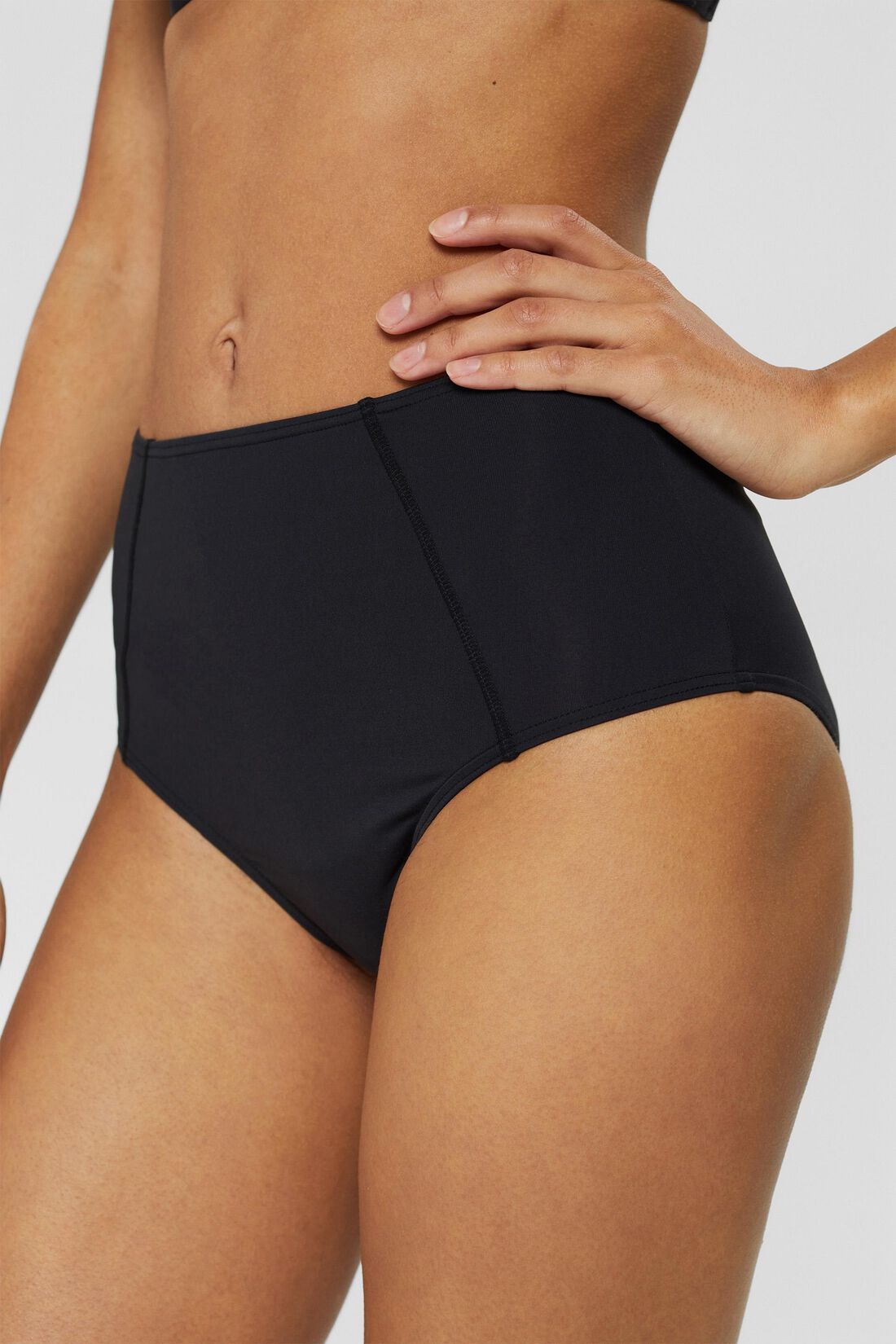 Recycelt: unifarbener Highwaist-Slip
