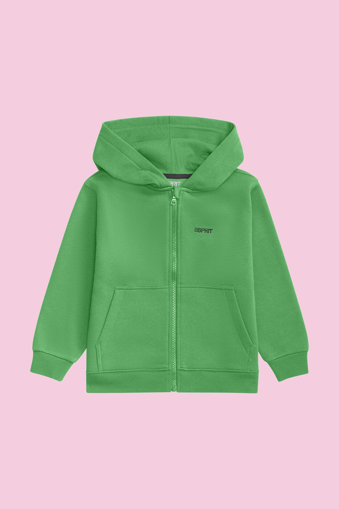Logo-Kapuzenjacke mit Rei&szlig;verschluss