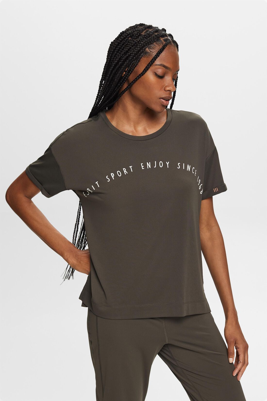 Active T-Shirt mit Print
