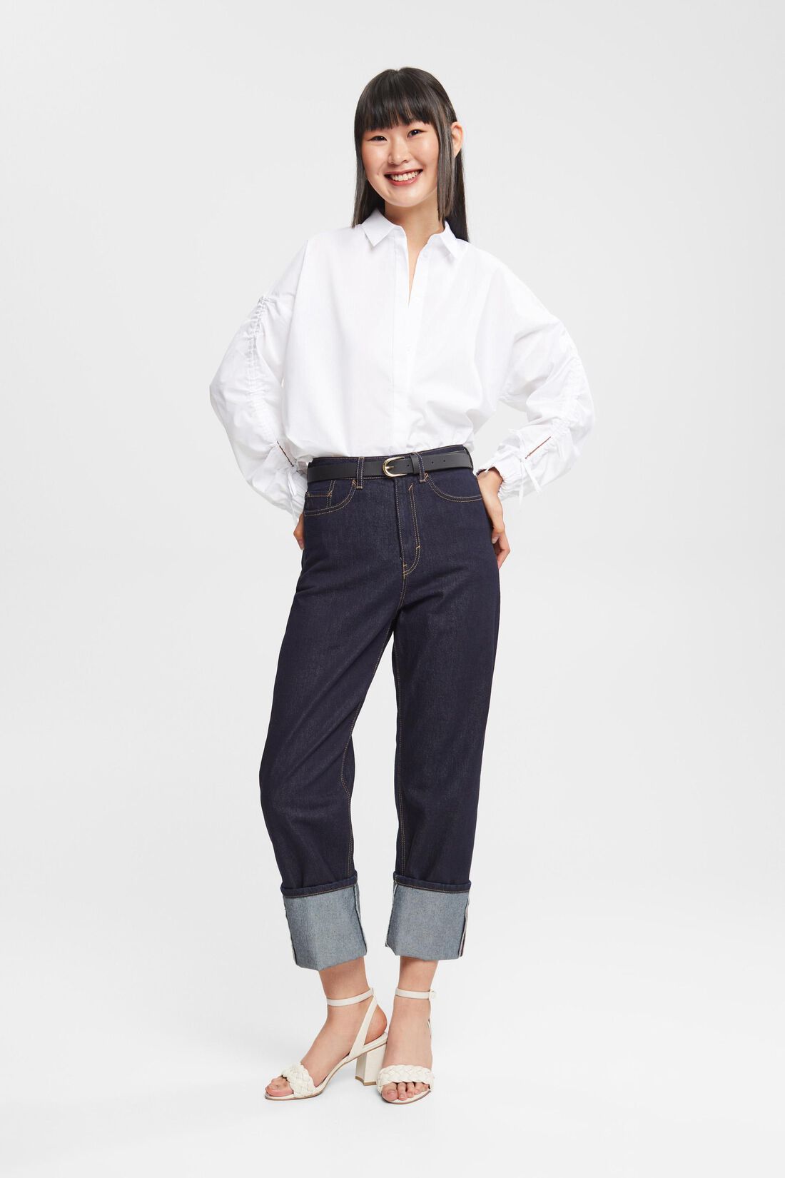 Mid-Rise-Jeans in Relaxed Fit