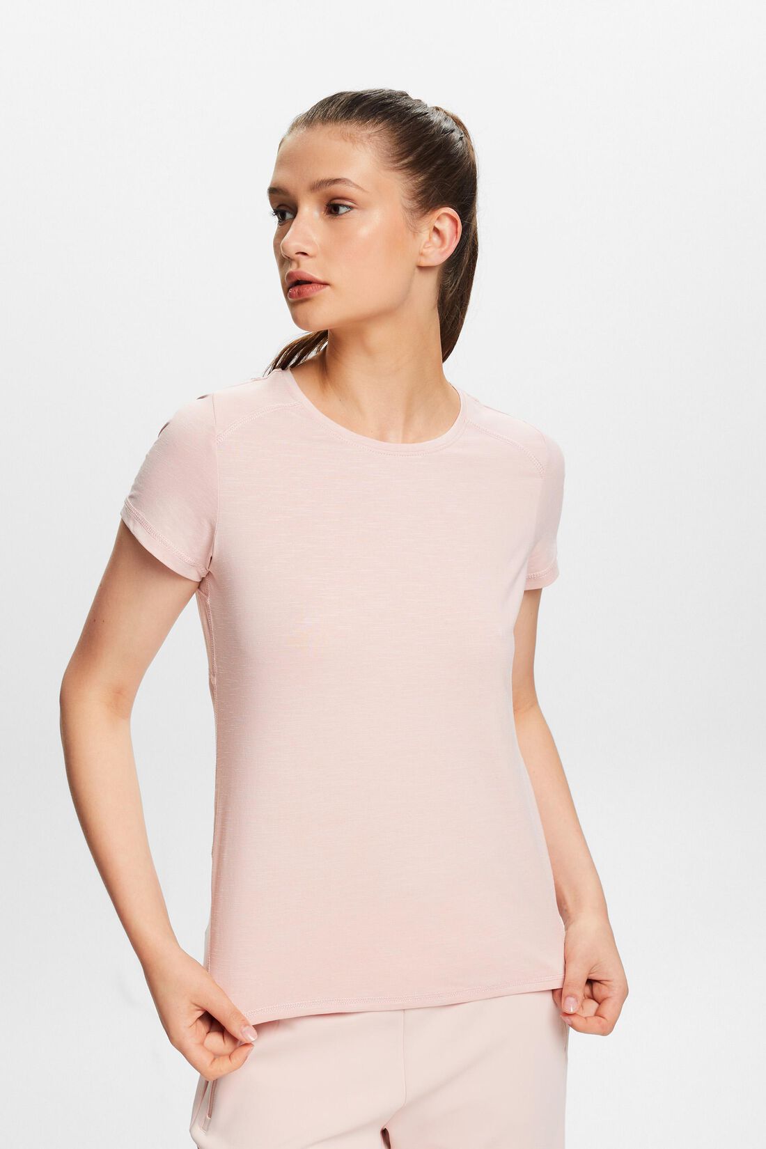 Recycelt: Active T-Shirt mit Mesh-Eins&auml;tzen