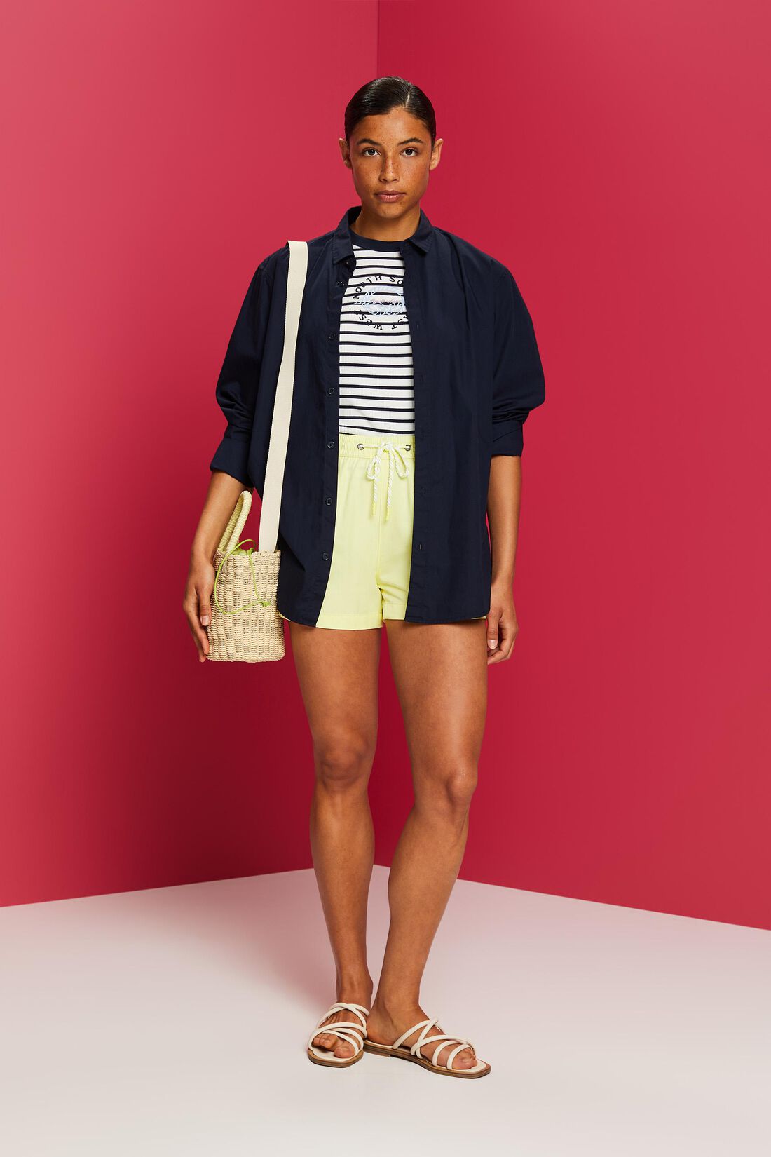 Pull-on-Shorts mit Tunnelzug auf Taillenh&ouml;he