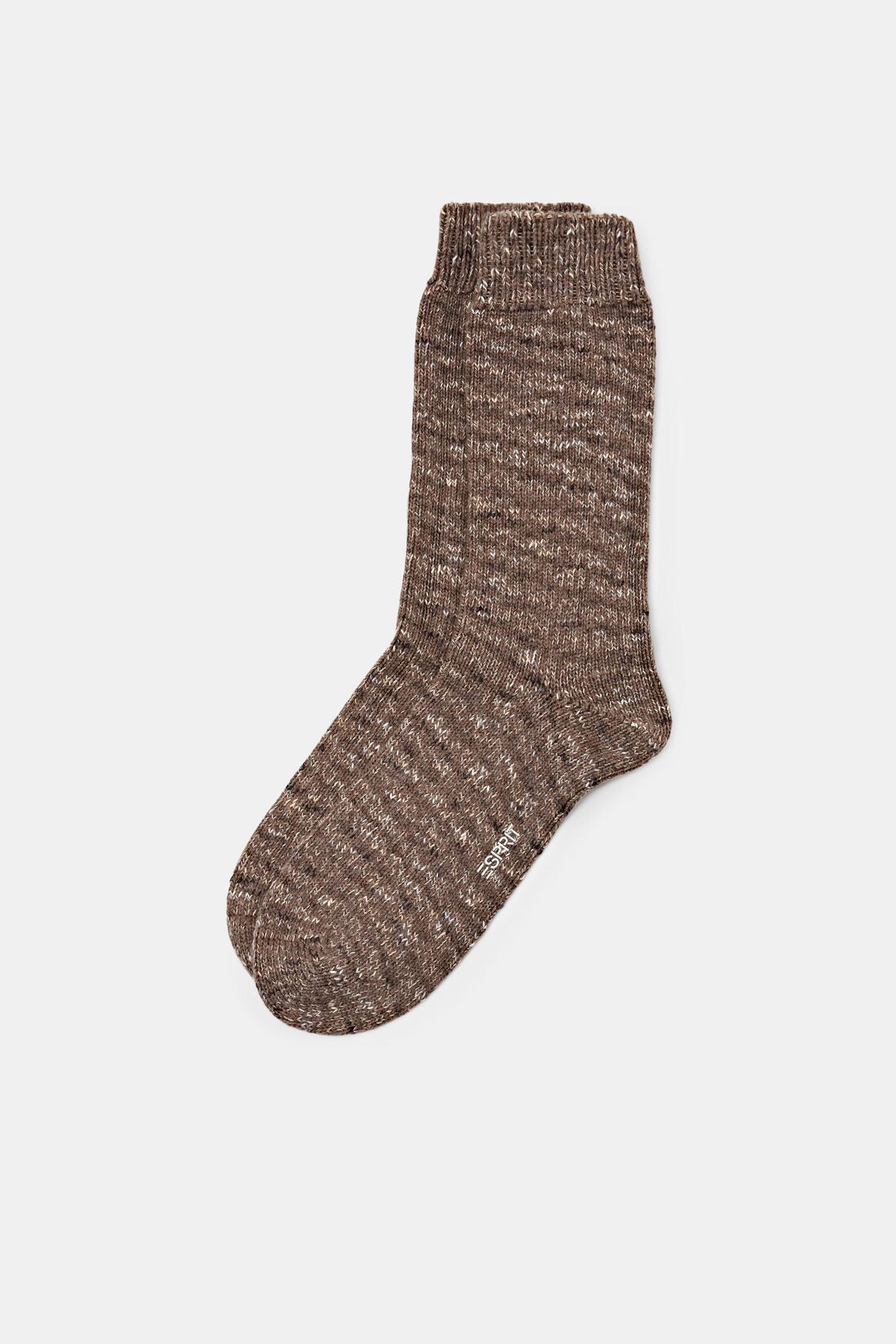 Boot-Socken in Grobstrick mit Wolle