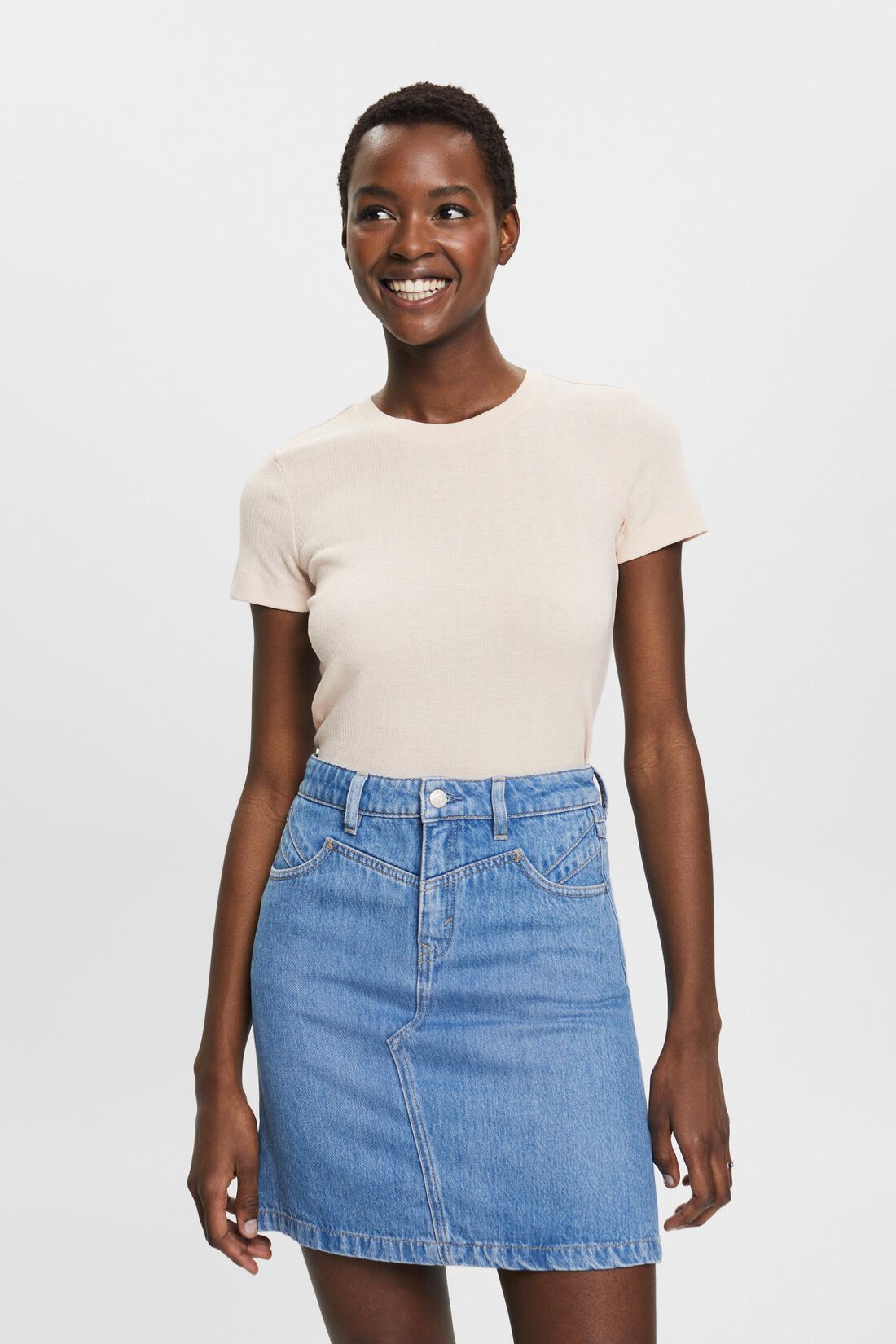 Pointelle-T-Shirt