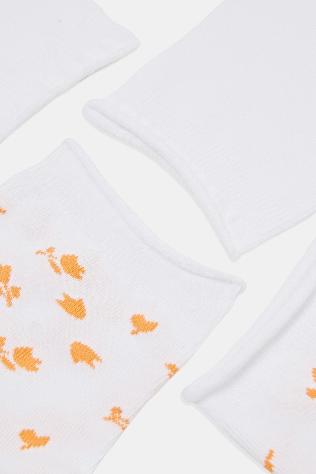 2er-Pack kurze Socken mit Blumenmuster
