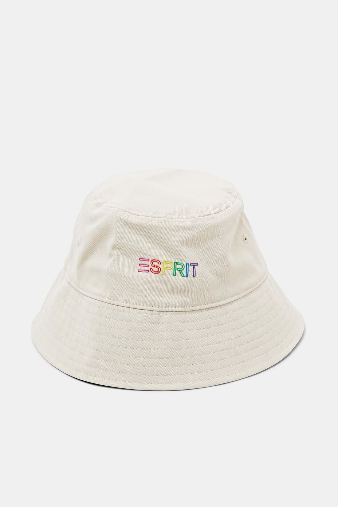 Bucket Hat aus Twill mit Applikation
