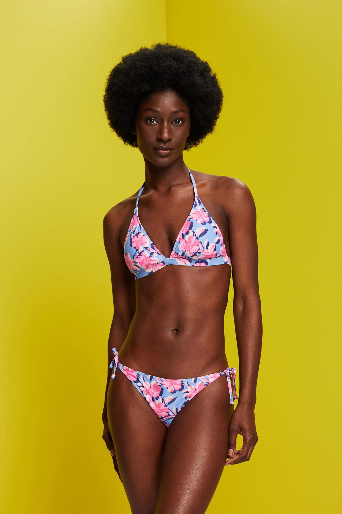 Recycelt: Bikinihose mit seitlichen Bindeb&auml;ndern
