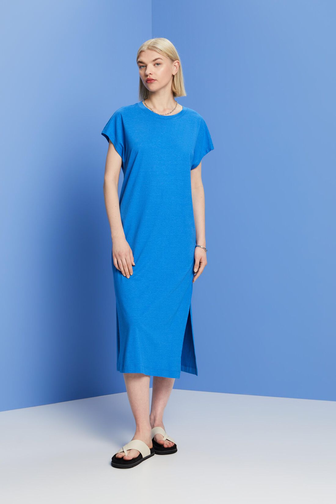 Midi-Kleid aus Jersey