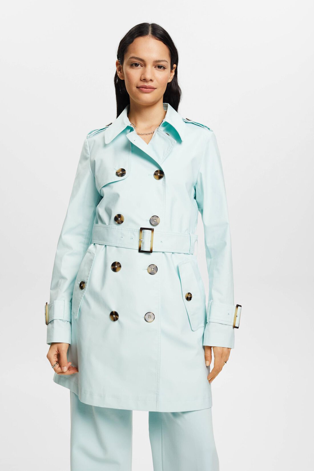 Zweireihiger Trenchcoat