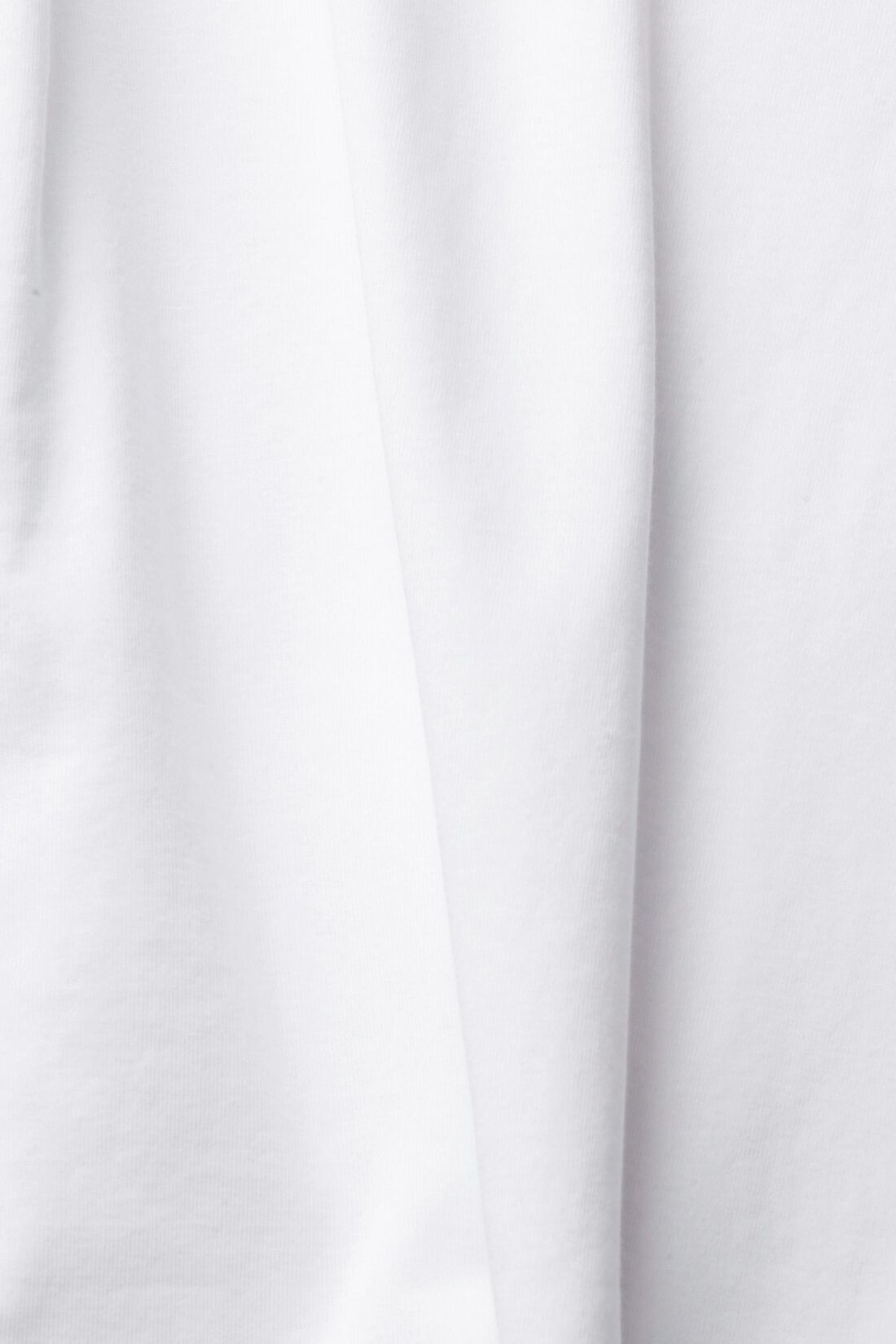 T-Shirt aus Bio-Baumwolle mit umgeschlagenem &Auml;rmel