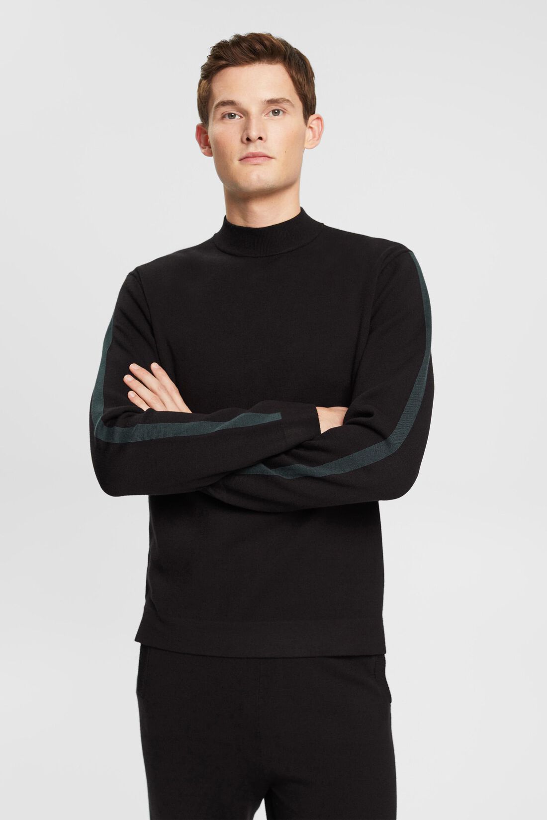 Pullover mit Stehkragen, LENZING&trade; ECOVERO&trade;