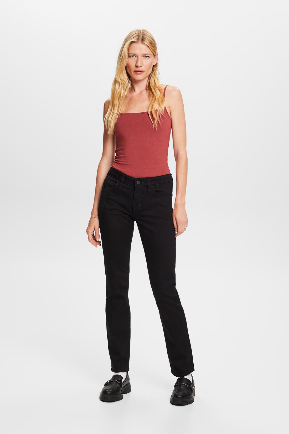 Straight Leg Jeans