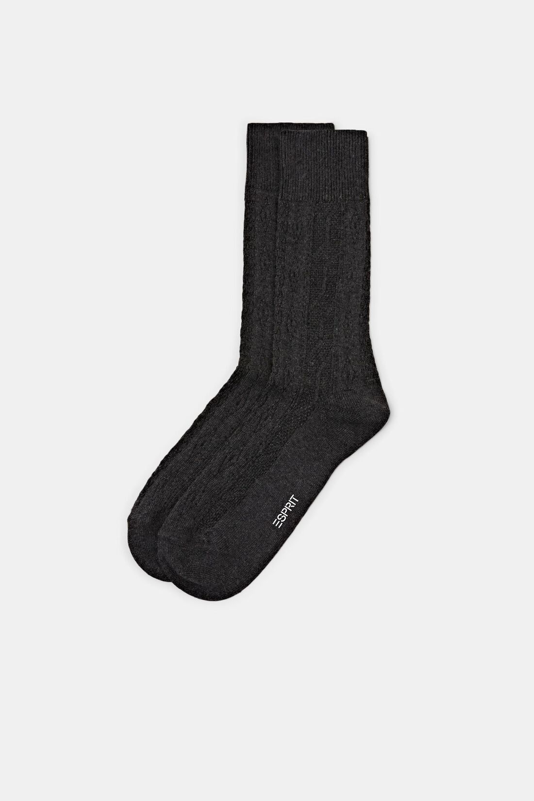 Socken aus Zopfstrick