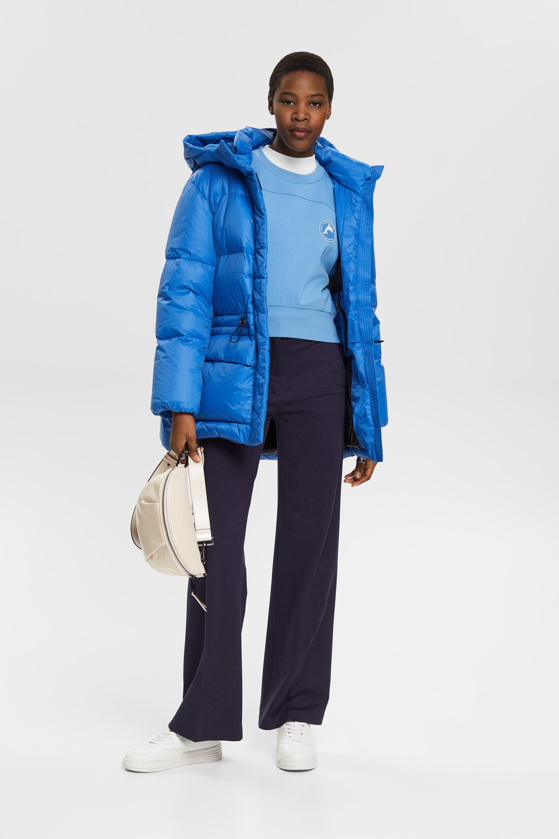 Recycelt: Cropped Sweatshirt