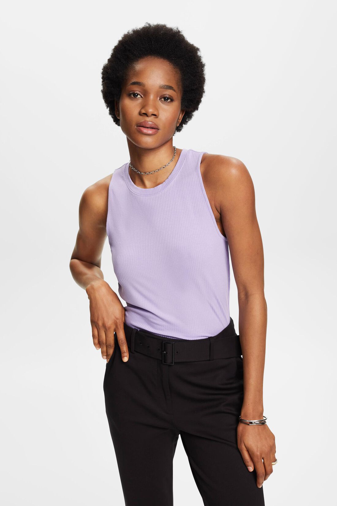 Geripptes Tanktop