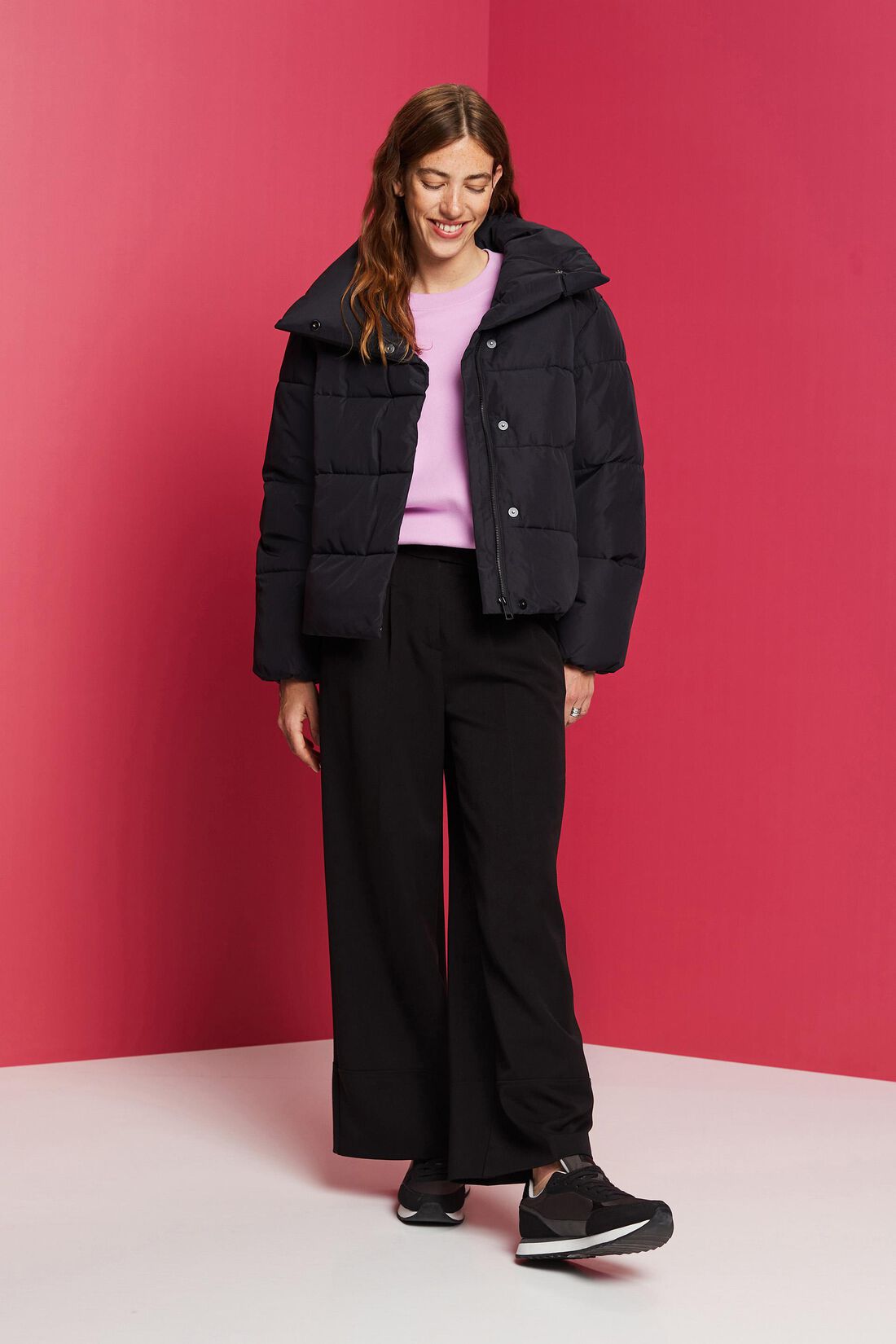 Gesteppte Pufferjacke