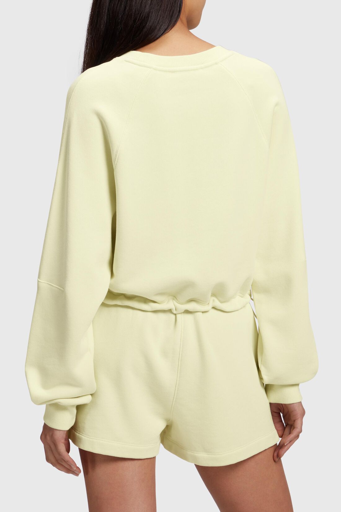 Cropped Sweatshirt mit Delfin-Patch