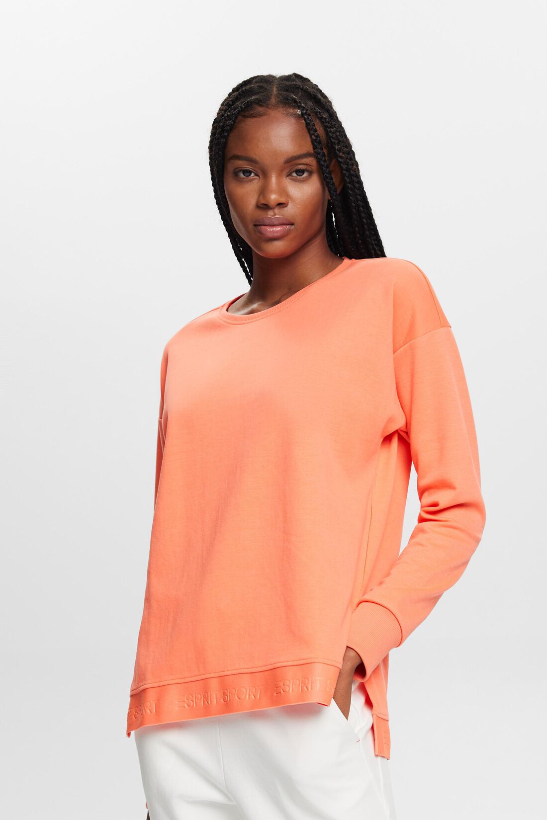 Logo-Sweatshirt aus Fleece