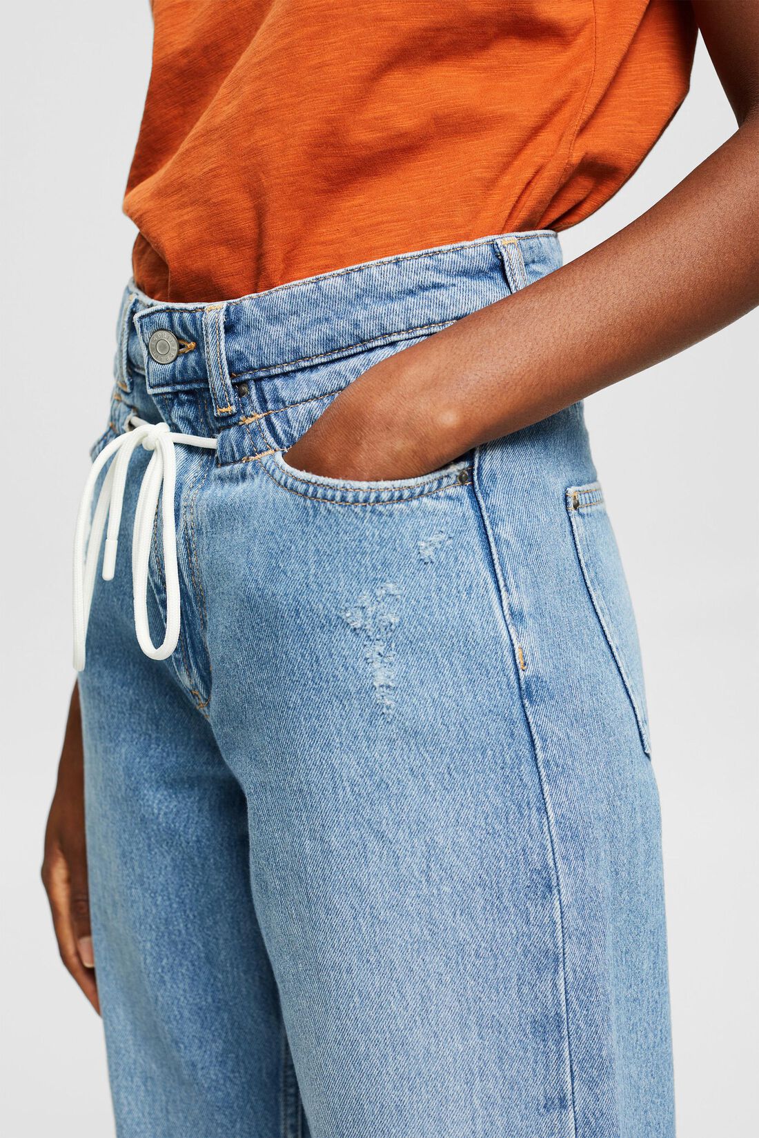 Jeans mit Kordelzug
