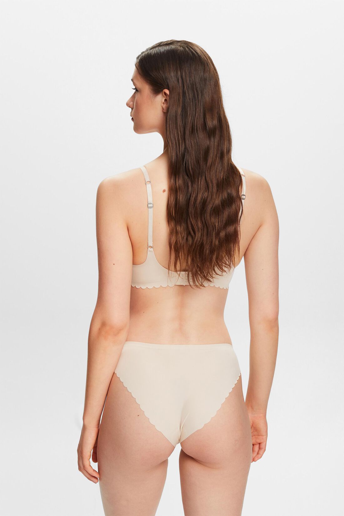 Hipster-Slip aus Mikrofaser mit Bogenkante