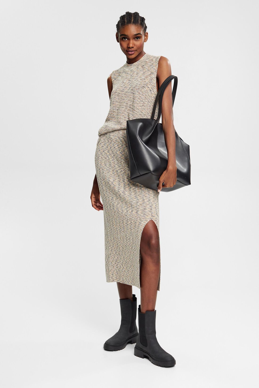 Pullunder im Melange-Look