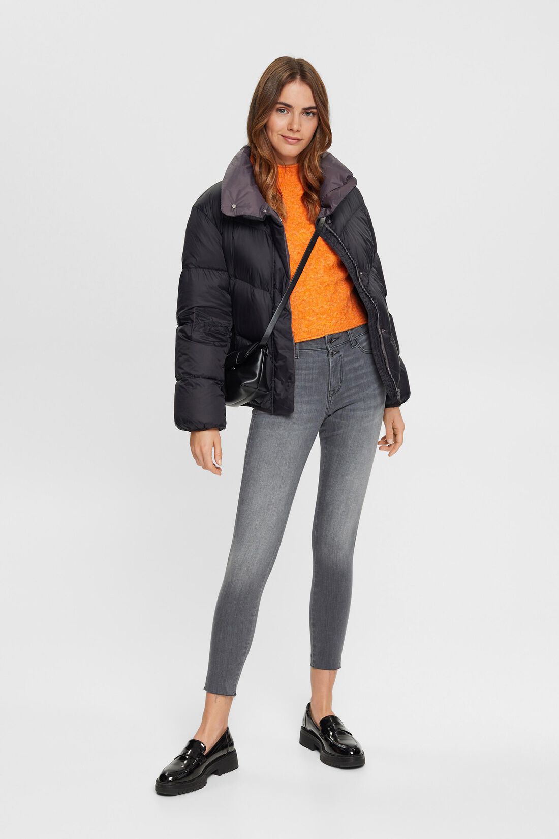 High-Rise-Jeans im Skinny Fit