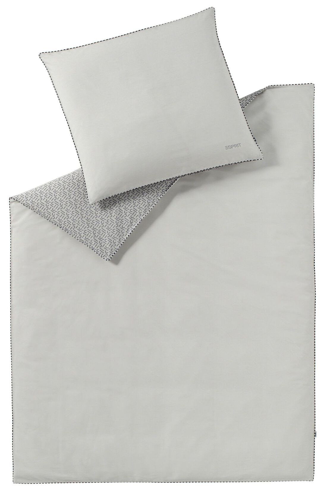 Renforc&eacute;-Bettw&auml;sche mit Print, 100% Baumwolle