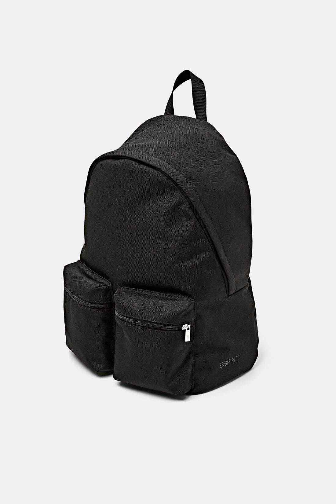 Rucksack aus Webstoff mit Zipperfach