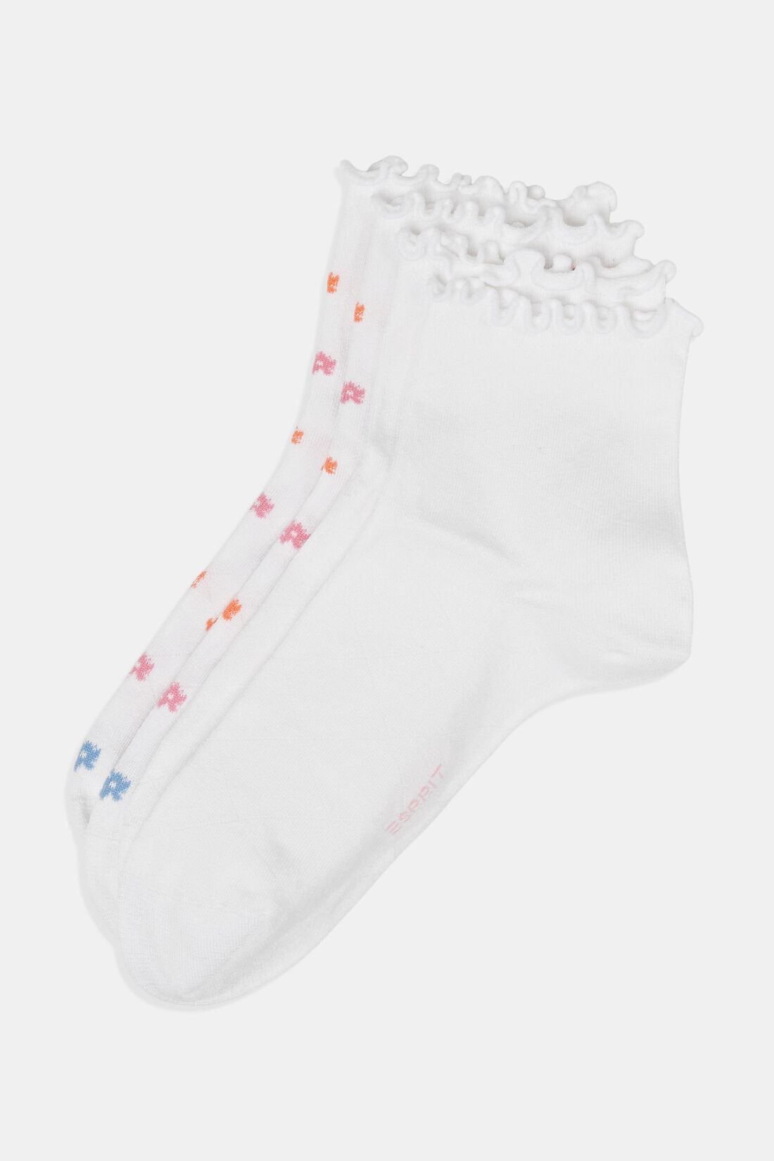 2er-Pack Socken mit Wellensaum