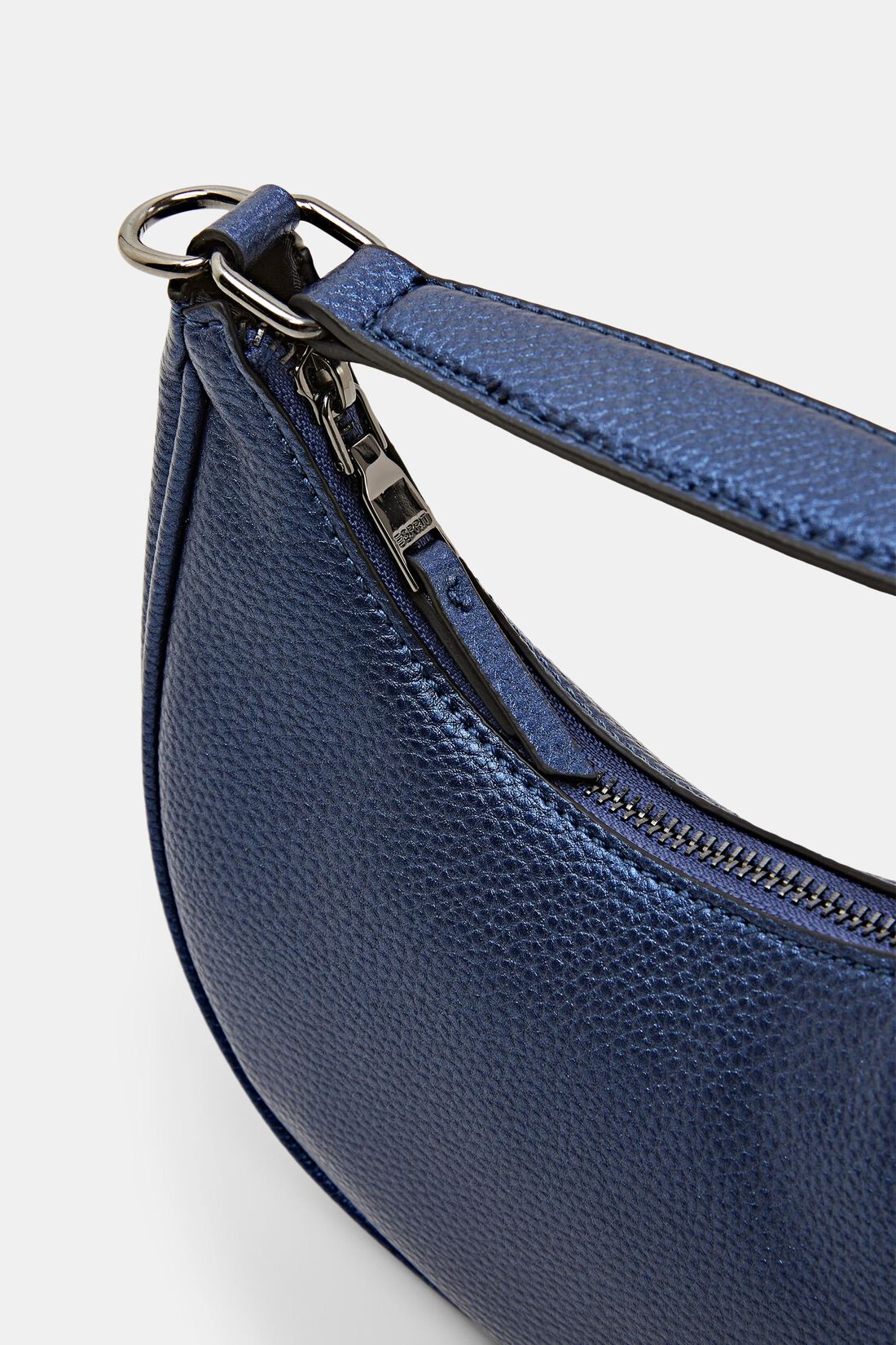 Baguette-Tasche in Lederoptik