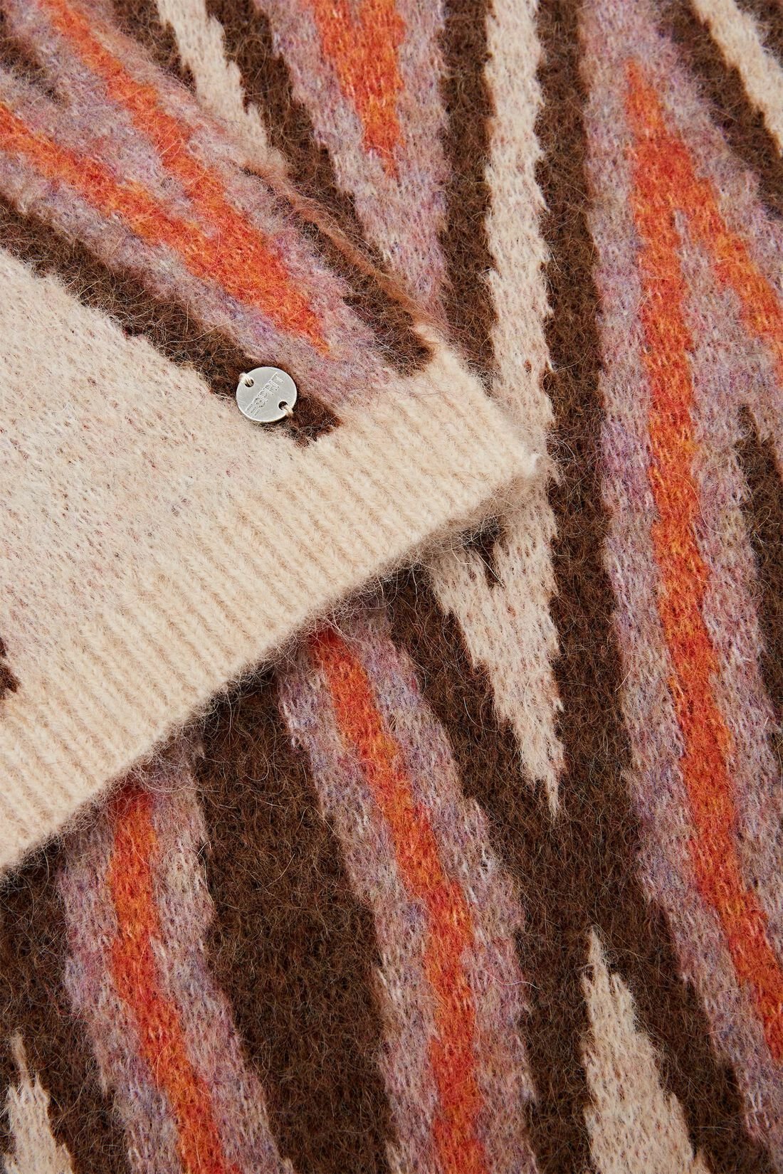 Schal aus Wolle-Mohair-Mix
