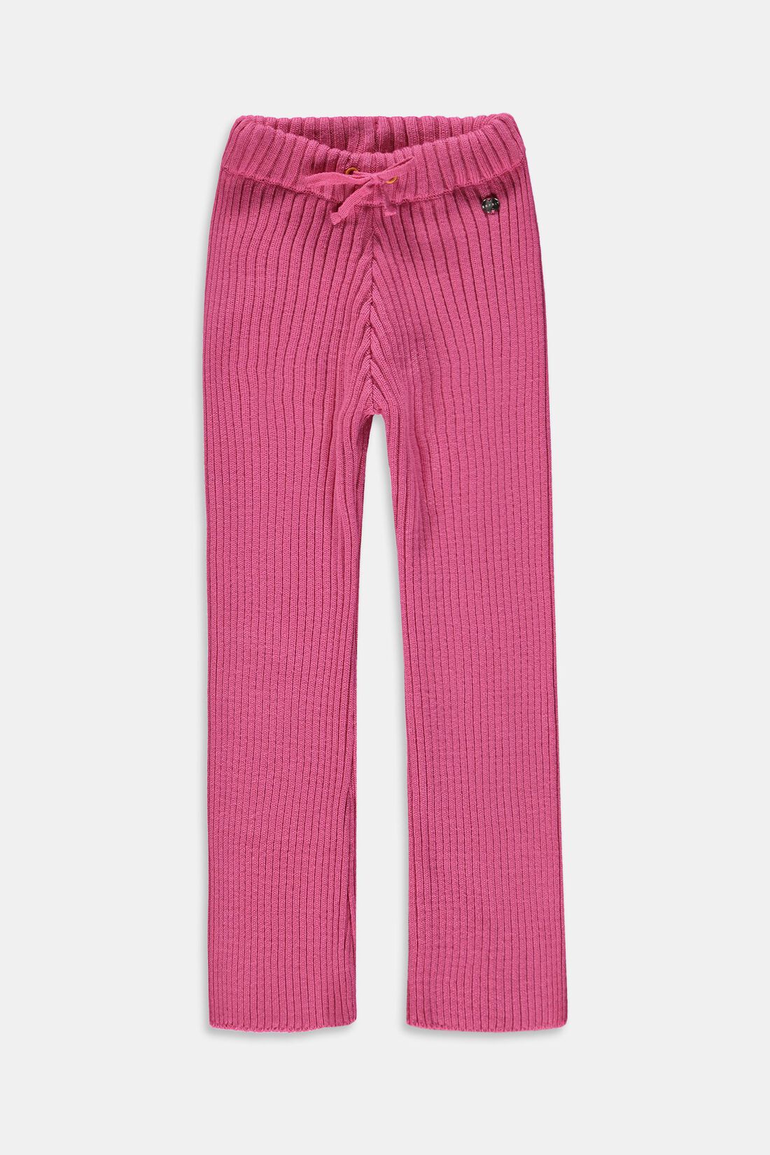 Gerippte Leggings aus Baumwollmix