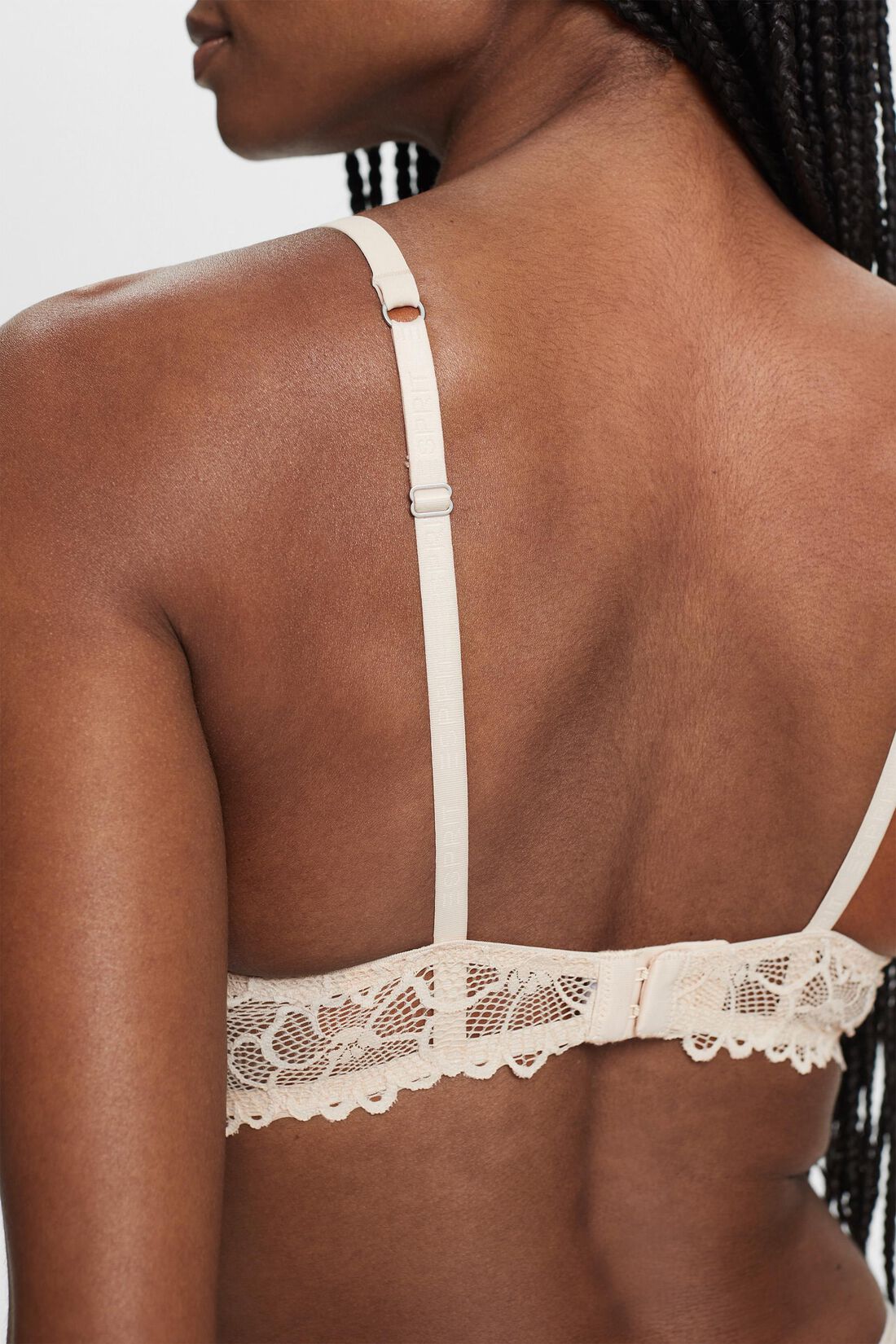 Wattierter Push-Up-BH mit Spitze