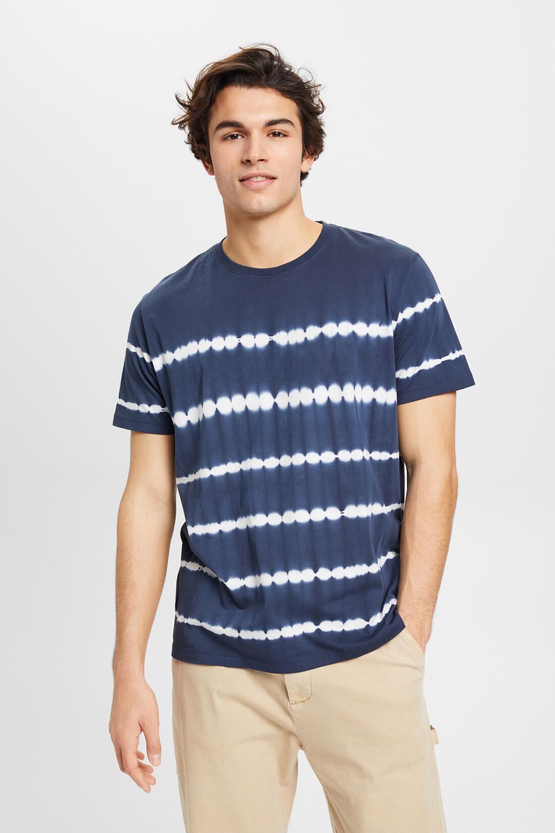 Batik-T-Shirt aus Baumwolle