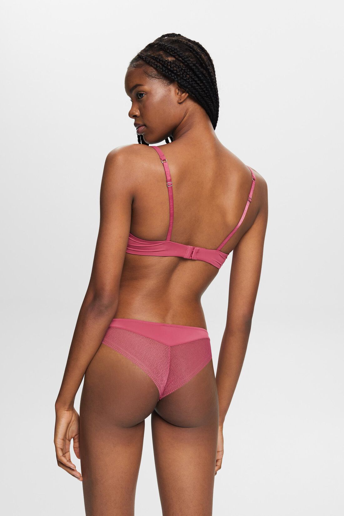 Recycelt: Hipster-Slip mit Spitze
