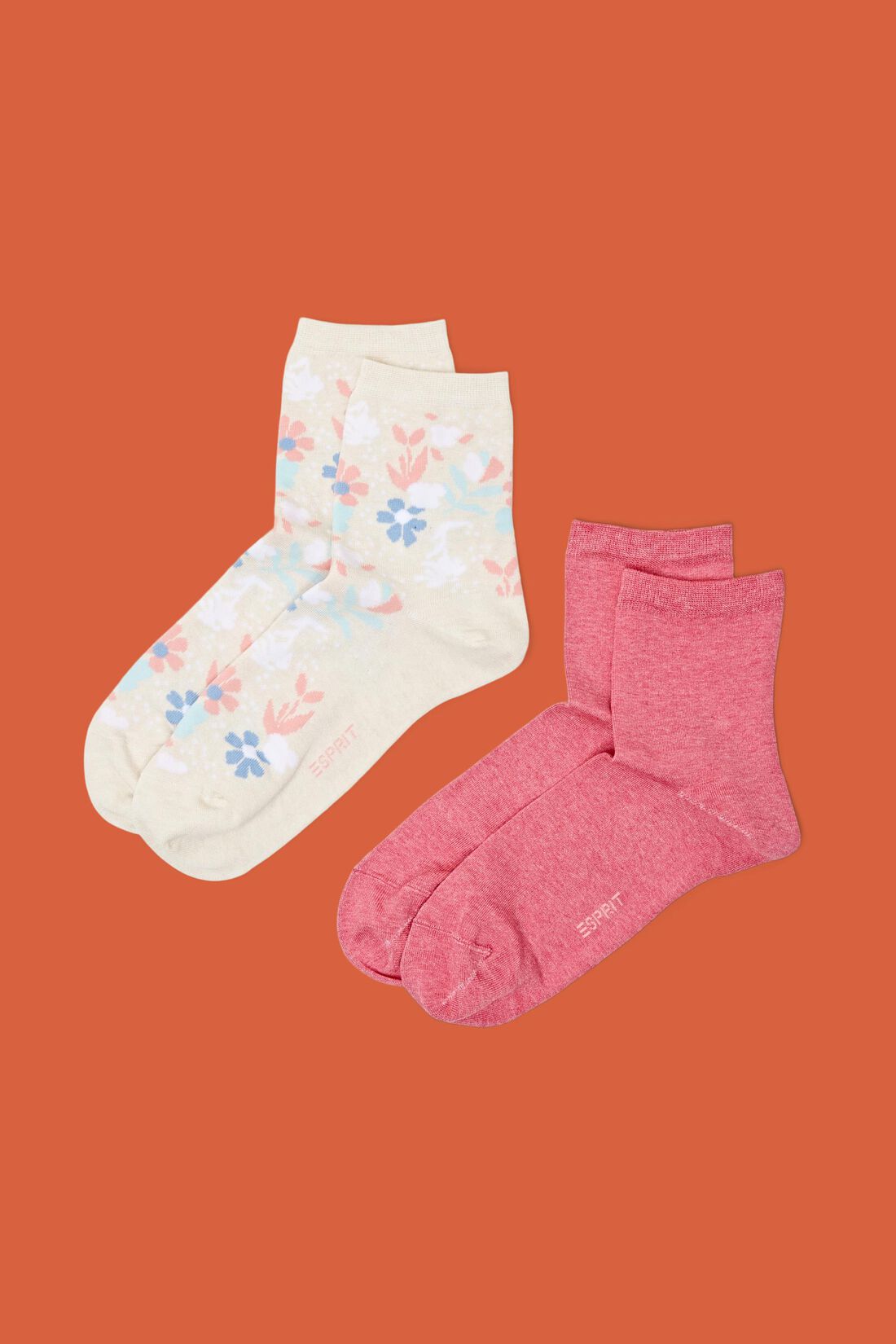 Bedruckte halbhohe Socken
