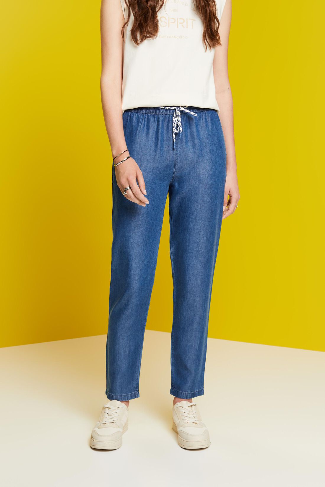 Jogginghose im Jeanslook, TENCEL&trade;