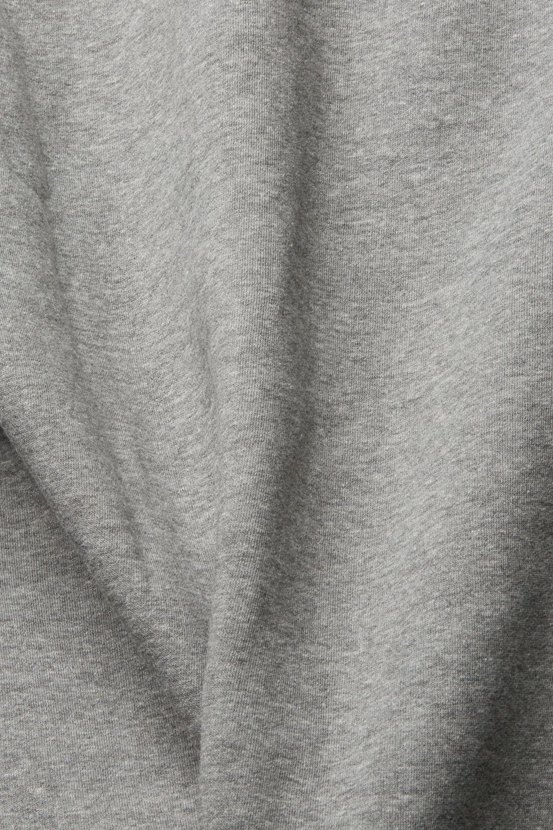 Recycelt: Hoodie mit Logo-Strickerei