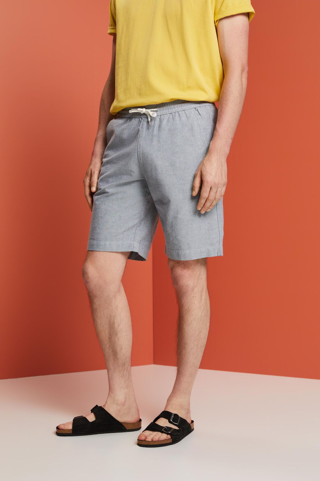 Pull-on-Shorts aus Twill, 100 % Baumwolle